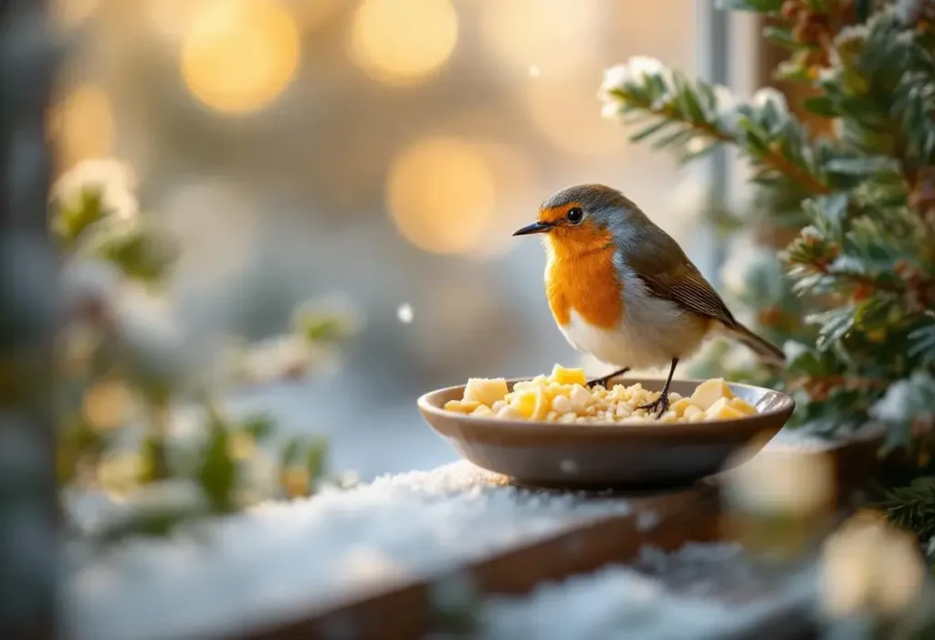 Ces 5 restes de cuisine font venir les rouges-gorges près de chez vous tout l'hiver