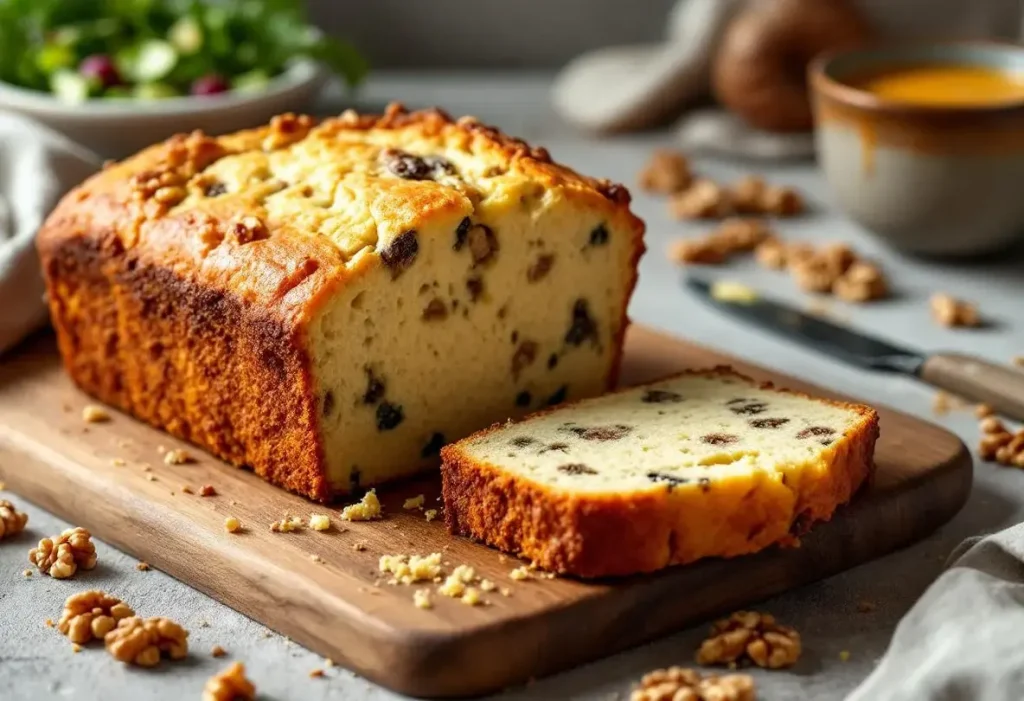 La recette ultra rapide que je fais tout le temps : le cake fondant à la fourme d'Ambert et noix, bien plus gourmand qu'une quiche